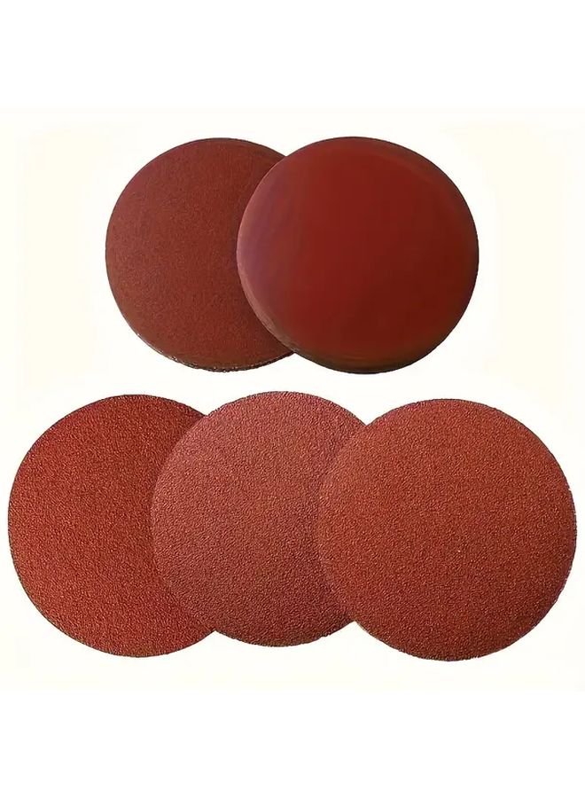 أقراص سنفرة 100 حبيبة بخاصية الخطاف والحلقة مقاس 150 مم لأدوات الحفر والدوارة وأعمال النجارة - Image 5