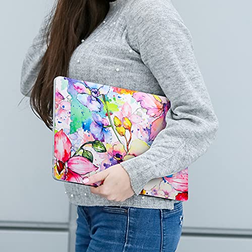icolor Laptop Skin Sticker Decal 12 13 13.3 14 15 15.4 15.6 inch Personalized Universal Notebook Vinyl Skin Stickers Cover Art Decal Computer Protector (Flowers) - Image 5