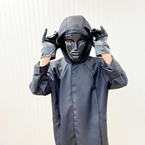 Disguise Front Man Costume, Official Squid Game Adult Costume and Mask, Size Large/XL - Image 3