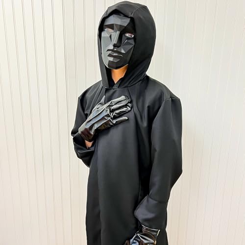 Disguise Front Man Costume, Official Squid Game Adult Costume and Mask, Size Large/XL - Image 2