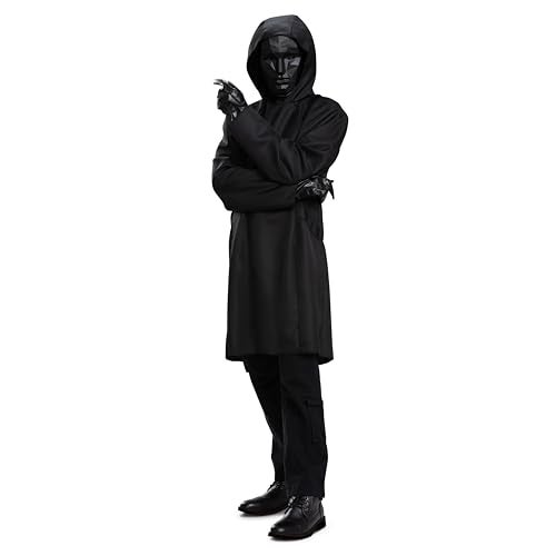 Disguise Front Man Costume, Official Squid Game Adult Costume and Mask, Size Large/XL - Image 1