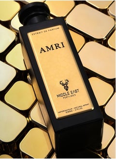 MIDDLE EAST PERFUMES AMRI - A Luxury Perfume for Men & Women Extrait De Parfum 80ml  - Image 1