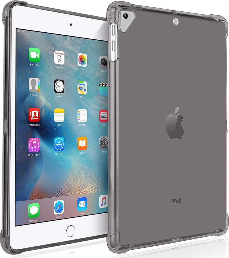 MOCA for The Apple New iPad 9.7 inch 2018/2017 Released iPad 5 6 5th 6th Gen Generation A1822 A1823 A1893 A1954 Smart Flip case Cover (iPad 9.7 A1893 A1954 year-2018, Black (Shockproof)) - Image 1