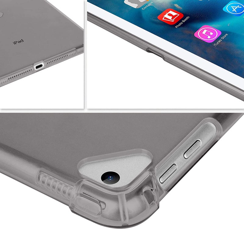 MOCA for The Apple New iPad 9.7 inch 2018/2017 Released iPad 5 6 5th 6th Gen Generation A1822 A1823 A1893 A1954 Smart Flip case Cover (iPad 9.7 A1893 A1954 year-2018, Black (Shockproof)) - Image 4
