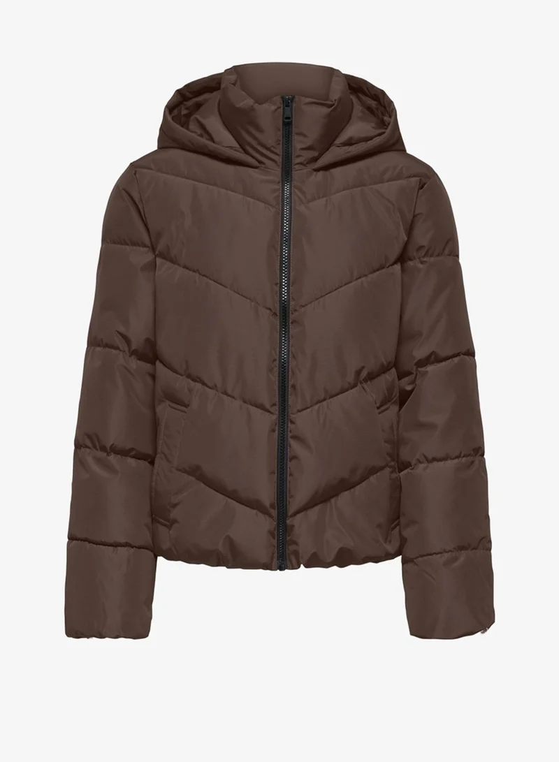 Casual Hooded Puffer Jacket