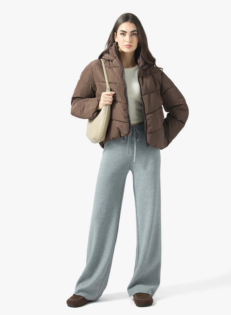 Only  Casual Hooded Puffer Jacket for Women | Best Price UAE
