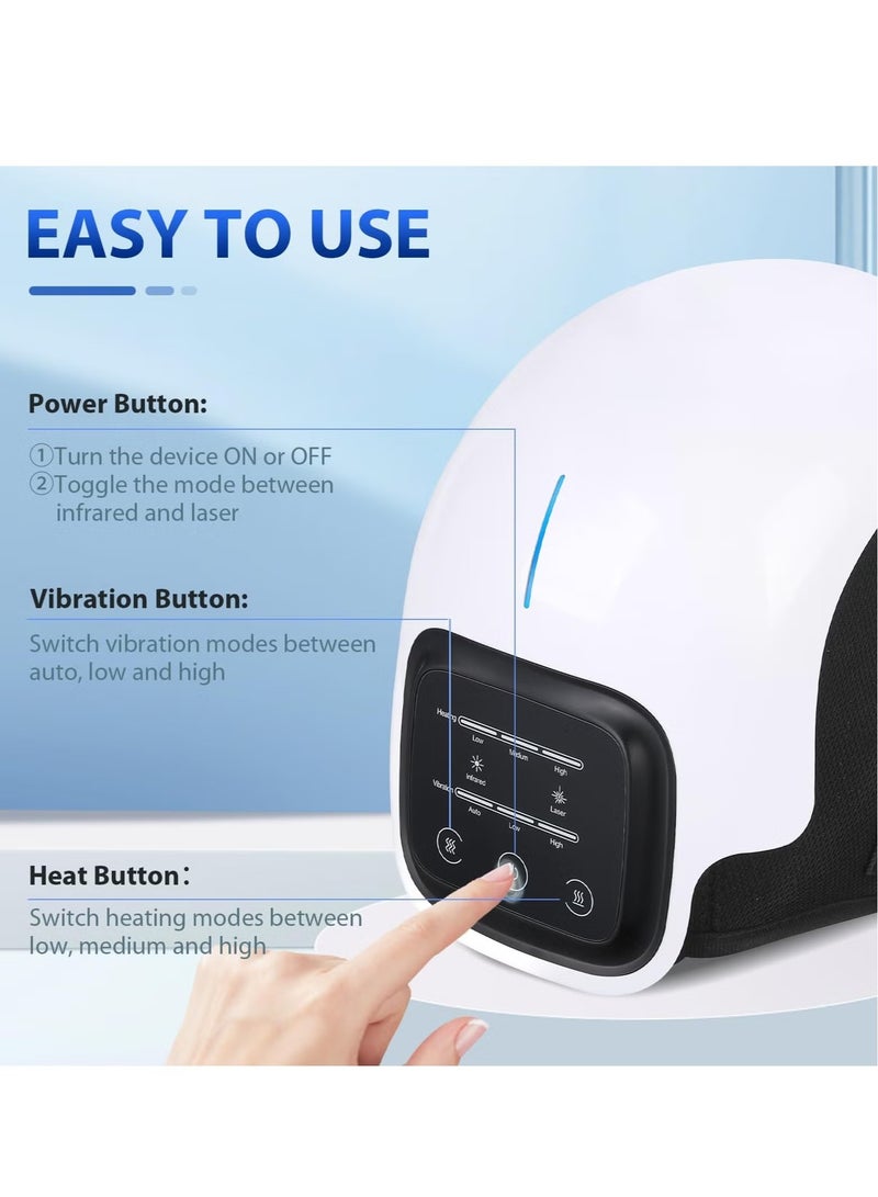 JAJEEK Electric Knee Massager with Heating and Vibration – Rechargeable Portable Knee Massager for Joint Pain, Injury Relief, Swelling, and Stiffness – Electronic Knee Therapy for Maximum Comfort - Image 2