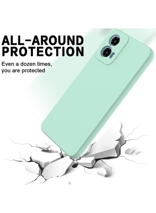 S-TOP Case For Motorola Moto G45 Pure Color Liquid Silicone Shockproof Phone Case - Image 5