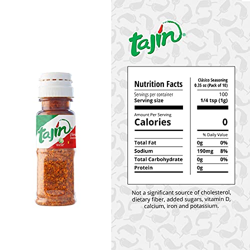 Tajin Clásico Seasoning Mini Display 0.35 Oz(Pack Of 10) - Image 3