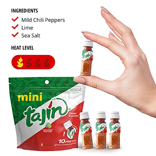 Tajin Clásico Seasoning Mini Display 0.35 Oz(Pack Of 10) - Image 2