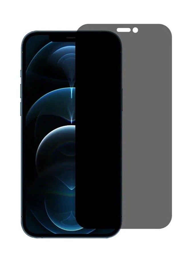 أوريجنال واقي شاشة زجاجي مقاوم للغبار ومضاد للخصوصية متوافق مع iPhone 12 Pro Max - Image 1