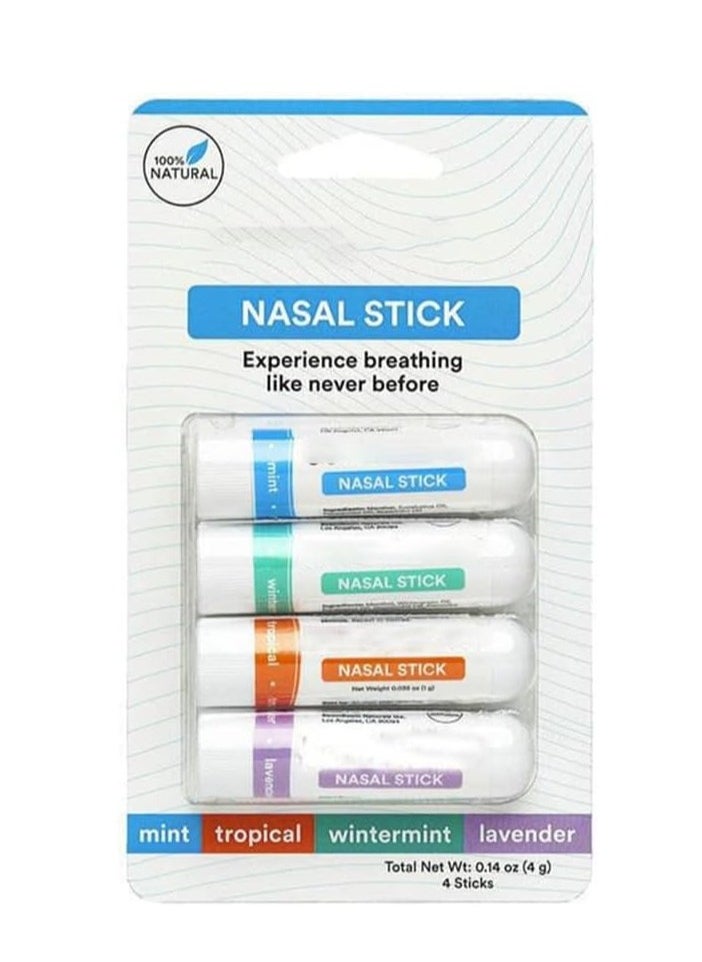 General 4-pack refreshing portable steam inhaler nasal strips bring positivity and gratitude, relax you every day, relieve stress and improve breathability  - Image 1