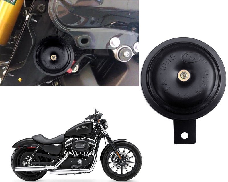 Auto Pearl - Bike CYT Original 12V 110dB 3A Motorcycle Electric Vehicle Horn Compatible with- Harley-Davidson XL883L - Image 5