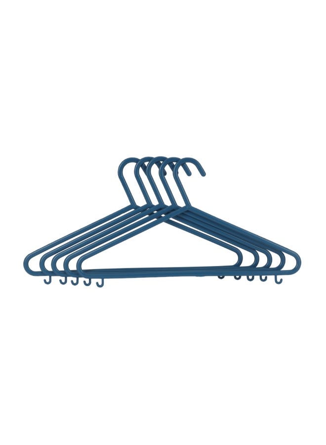 Royalford 5-Piece Plastic Cloth Hanger Set Assorted - Image 3
