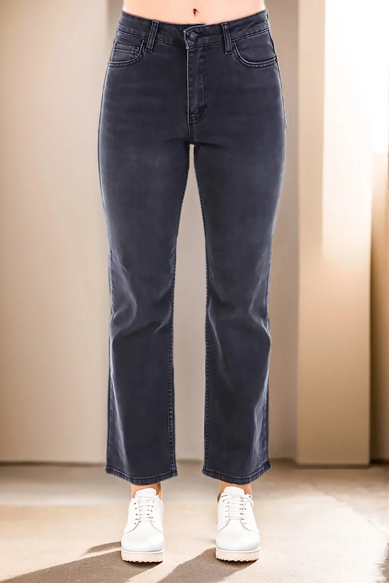 سيدي دينيم Women's High Waist Casual Jeans Plus Size Jeans - C602
