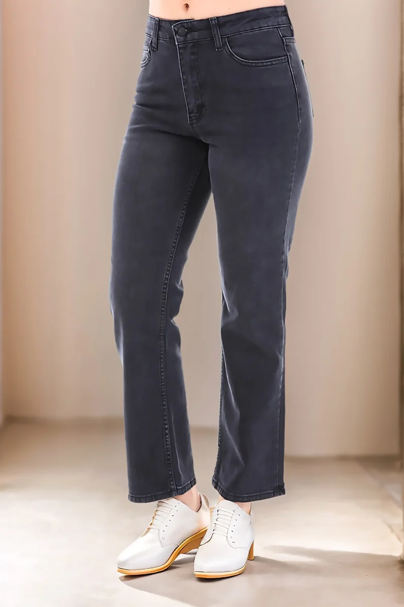 سيدي دينيم Women's High Waist Casual Jeans Plus Size Jeans - C602