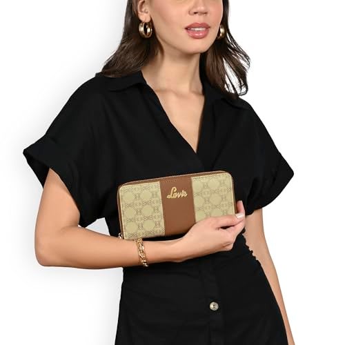 Lavie Women's Sacy Wallet | Ladies Stylish Purse Bag | Zip Around Wallet | Gift for Women - Image 2