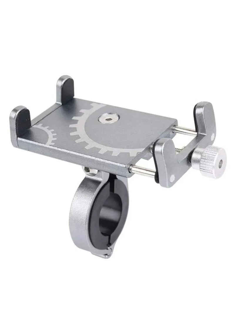 Generic Shockproof Aluminum Mobile Holder for Bikes, Motorcycles & Scooters - Adjustable & Lightweight  - Image 1