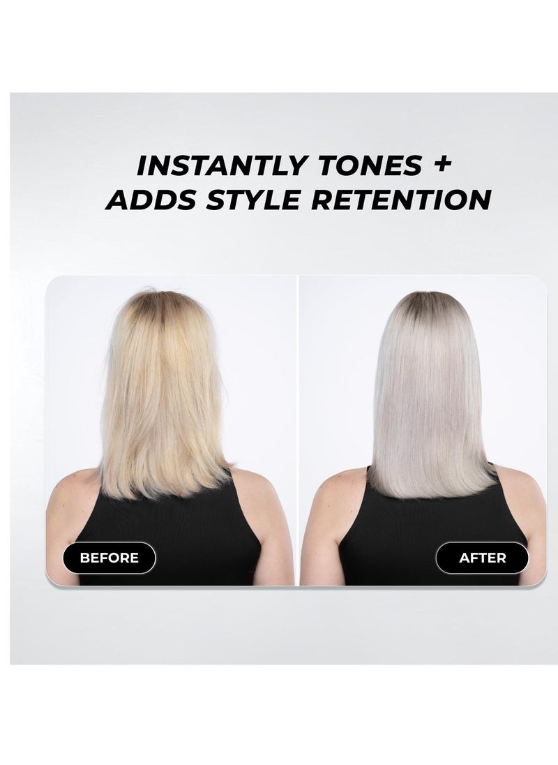 XMONDO XMONDO Hair Supernova Blonde Toning Leave-In Foam | Vegan Formula with Jojoba Oil & Bond Builder, Reduces Unwanted Brassy & Yellow Tones on Blonde, Highlighted, and Gray Hair | 6.7 Fl Oz, 1-Pack  - Image 2