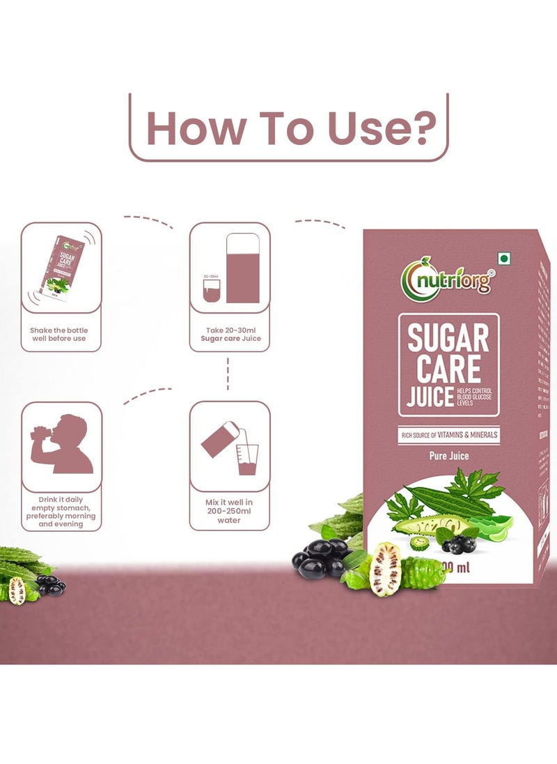 nutriorg Nutriorg Sugar Care Juice 1000ml  - Image 3