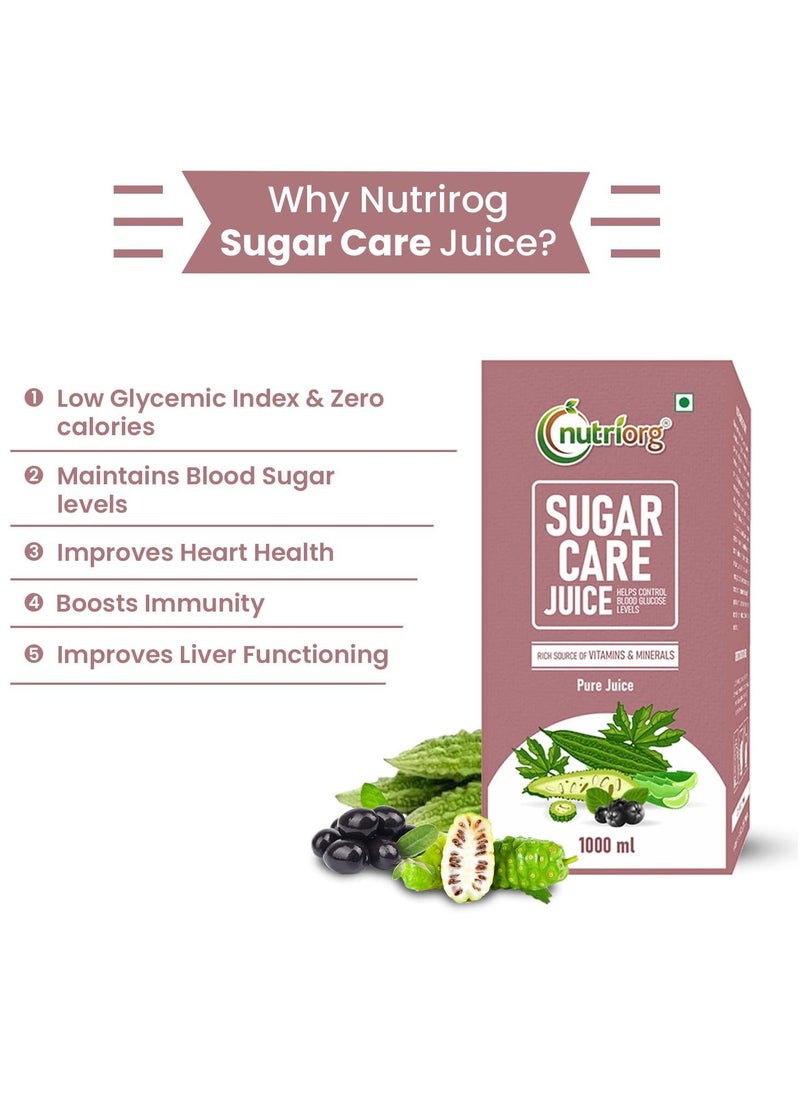 nutriorg Nutriorg Sugar Care Juice 1000ml  - Image 2
