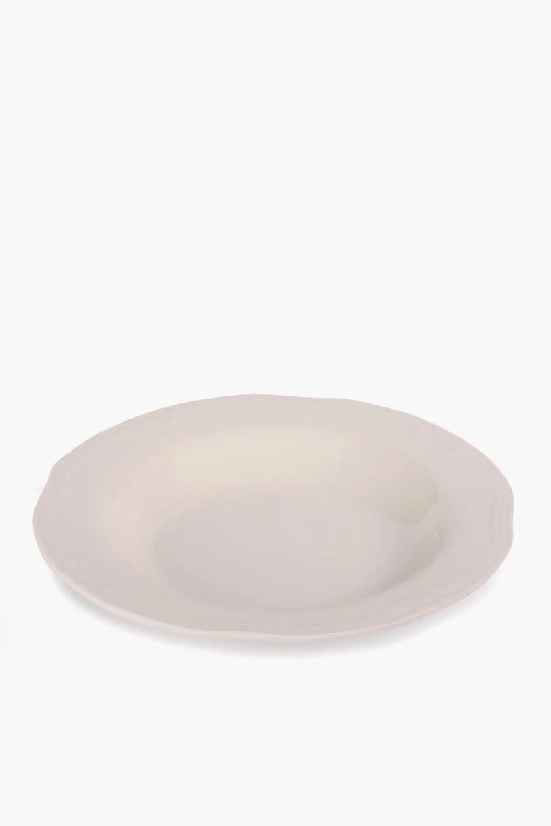 Carina Melamine Deep Plate with Decorative Edge (23cm) - Image 1