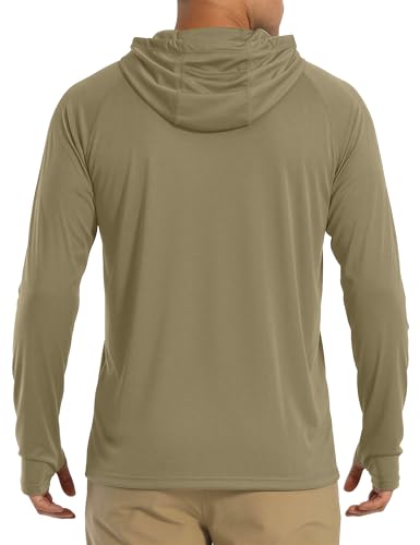 MAGCOMSEN Uv Fishing Shirts for Men Athletic Shirts Running Shirts Workout Shirts Sun Shirts Hiking Shirt - Image 3
