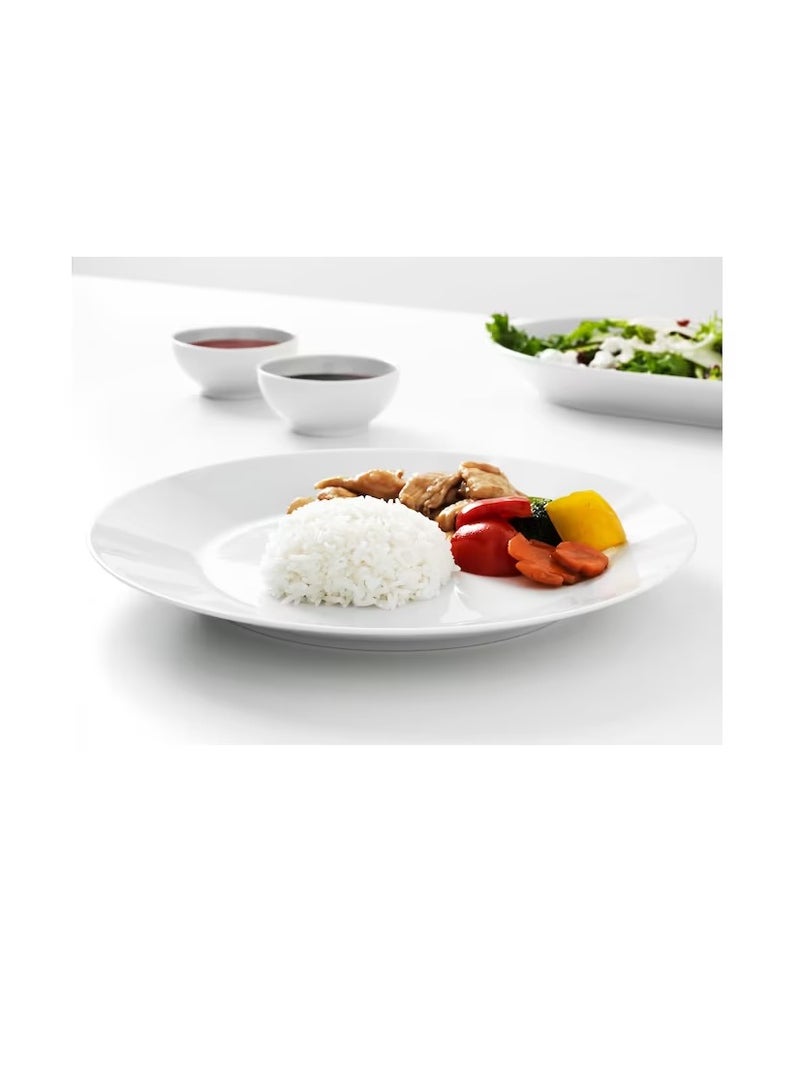 طبق أبيض 27 سم - Image 2