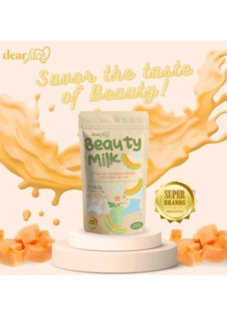 دير فيس مشروب حليب الكولاجين من دير فيس بيوتي مع الشمام الياباني - Image 2