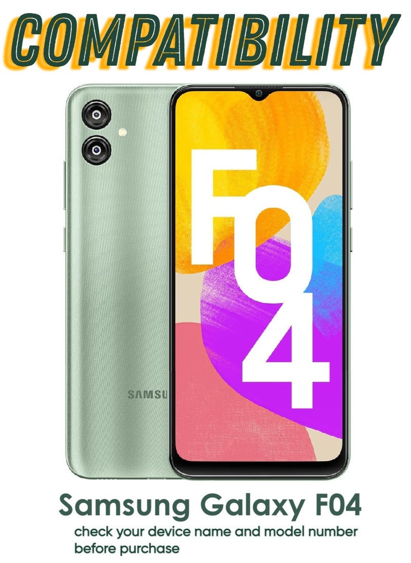 ACLIX 5 Pieces Antistatic ESD Dustproof Premium Quality High Definition Tempered Glass Screen Protector Designed For Samsung Galaxy F04 - Image 3