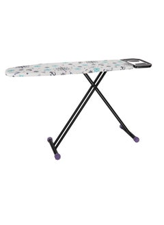 Royalford Royalford Ironing Board- RF11913| 114x33 CM, Ironing Table with Steel Frame| With Adjustable Height Mechanism| Heat Resistant Cotton Cover and Iron Rest| Perfect for Home, Apartments, Hostels, Etc.| W  - Image 1