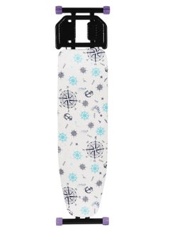 Royalford Royalford Ironing Board- RF11913| 114x33 CM, Ironing Table with Steel Frame| With Adjustable Height Mechanism| Heat Resistant Cotton Cover and Iron Rest| Perfect for Home, Apartments, Hostels, Etc.| W  - Image 2