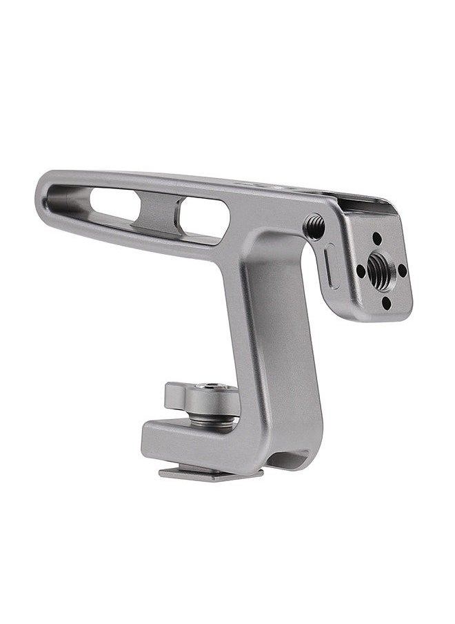 Generic Mini Top Handel Camera Top Handgrip with Cold Shoe Mount ARRI Positiong Hole Compatible with Camera Cage Sports Camera for Vlogging Live Streaming  - Image 1
