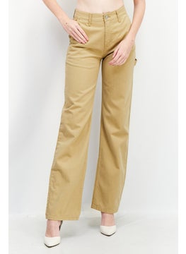 ESPRIT Women Straight Leg Plain Denim Jeans, Khahi  - Image 1