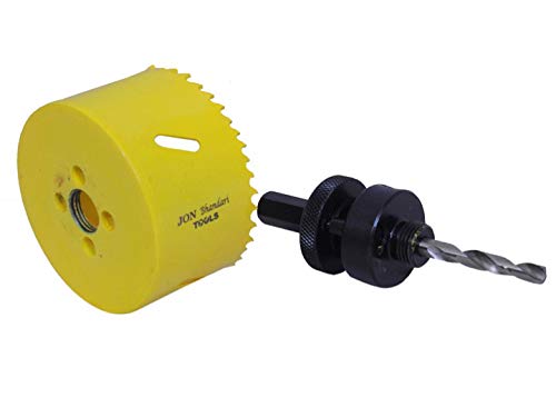 Jon Bhandari Tools 63mm Bi-Metal Hole Saw Cutter – HSS (High Speed Steel) Blade, Heavy Duty Metal Cutting Hole Cutter for Iron, Steel, Aluminium – Compatible with Power Drills & Rotary Tools - Image 3