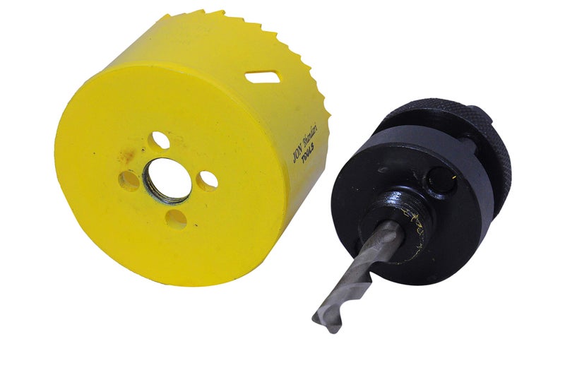 Jon Bhandari Tools 63mm Bi-Metal Hole Saw Cutter – HSS (High Speed Steel) Blade, Heavy Duty Metal Cutting Hole Cutter for Iron, Steel, Aluminium – Compatible with Power Drills & Rotary Tools - Image 2