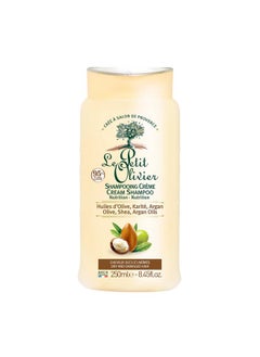 LE PETIT OLIVIER Le Petit Olivier Nutrition Cream Shampoo - Olive, Shea, Argan Oils - Repairs Dry, Damaged Hair - Enriched With Natural Origin Ingredients - Free Of Silicone - 8.45 oz  - Image 1
