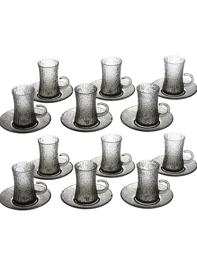 Smart Kitchen 36 Pieces Of Tea Cups And Coffee Mugs Set With Saucers  - Image 2