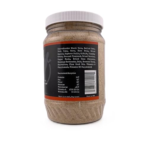 Five-Star Feeders Roach Chow – Apple Flavored Daily Balanced Diet for Dubia Roaches and Feeder Insects – 10 oz Plastic Jar - Image 2