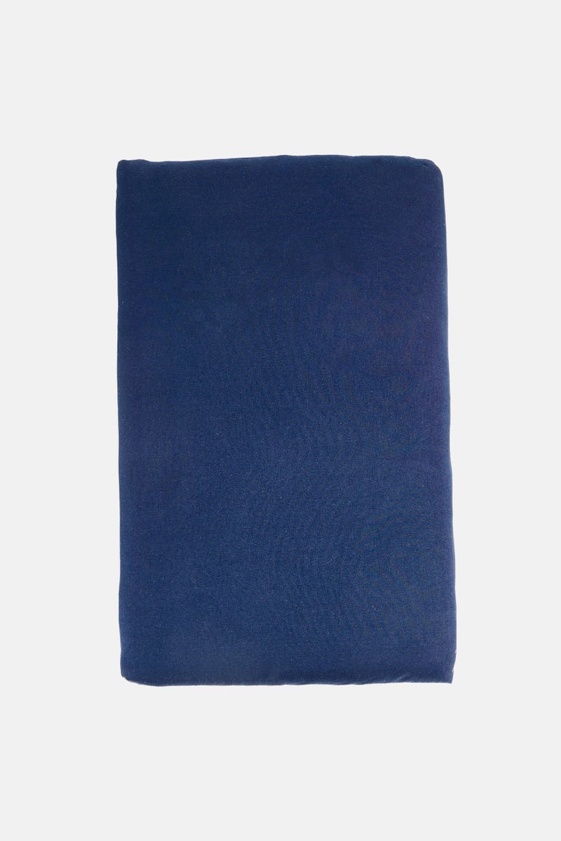 U.S. Polo Assn. Double 6 Piece Plain Brushed Sheets, Navy  - Image 3