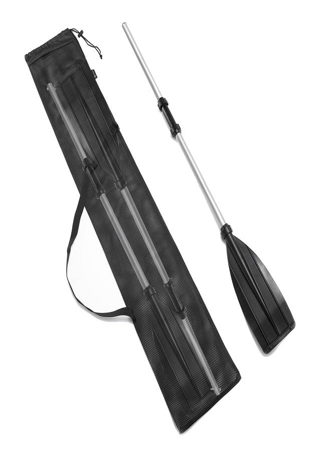 MOOCY Paddle Bag for Kayak, Canoe, Sup- Stand Up Paddle, 2 Piece Split Paddle Storage (Up to 230cm), Quick Dry Mesh Bag w/Carry Strap - Image 1