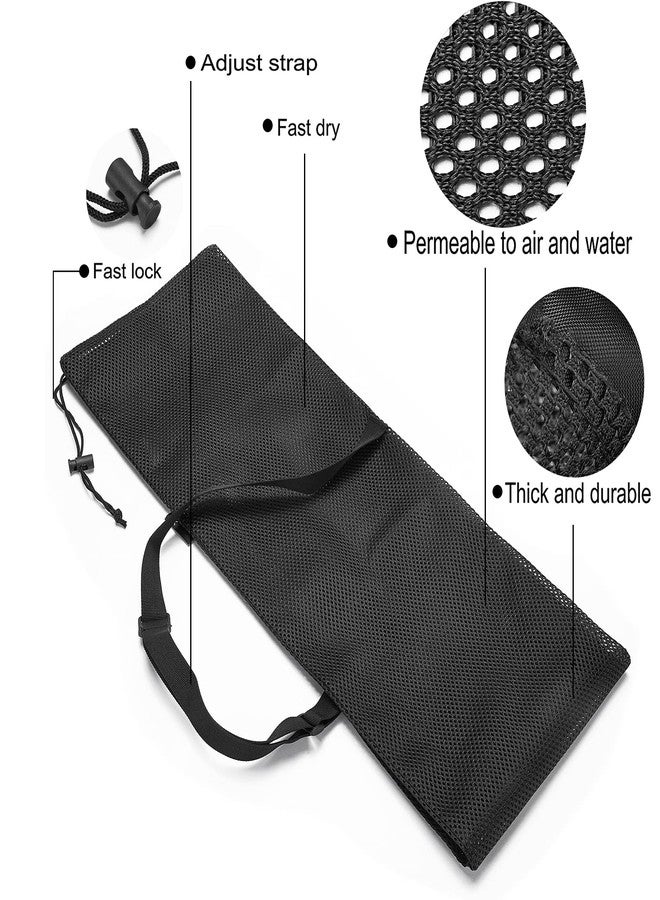 MOOCY Paddle Bag for Kayak, Canoe, Sup- Stand Up Paddle, 2 Piece Split Paddle Storage (Up to 230cm), Quick Dry Mesh Bag w/Carry Strap - Image 2