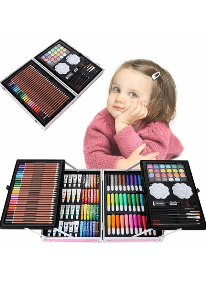 HEYCANDY Art Supplies Set For Kids, 2 Layers Drawing Supplies - Image 2