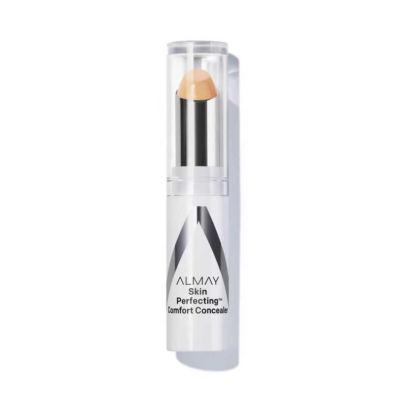Almay Skin Perfecting Comfort Concealer Face Makeup Full Coverage Natural Looking Finish CrueltyFree Hypoallergenic Dermatologist Tested 160 Medium 1 Count