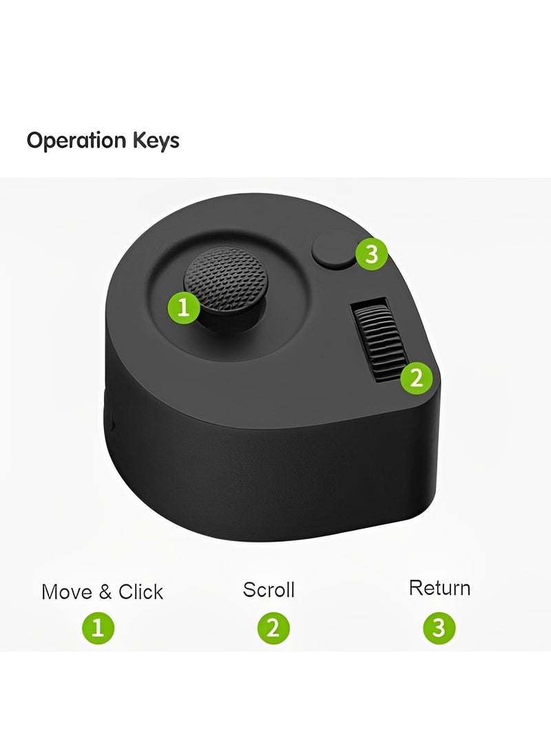 REOCLE Wireless Bluetooth Media Button Remote Selfie Control Car Motorcycle Steering Wheel Music for iPhone or Android - Image 3