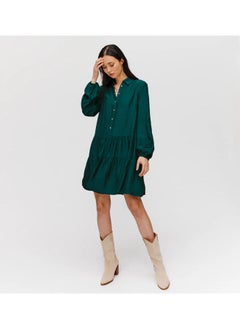 Flared Frilly Dress
