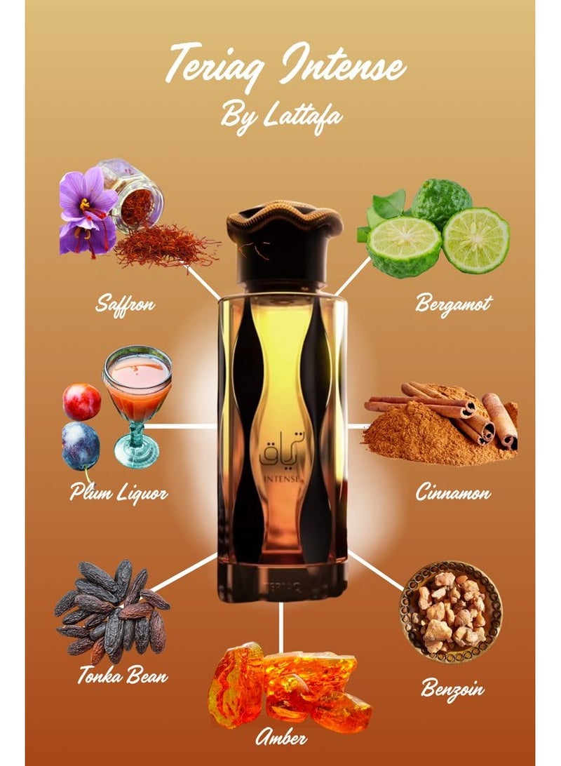 Lattafa Teriaq Intense EDP Unisex -100ml - Image 2