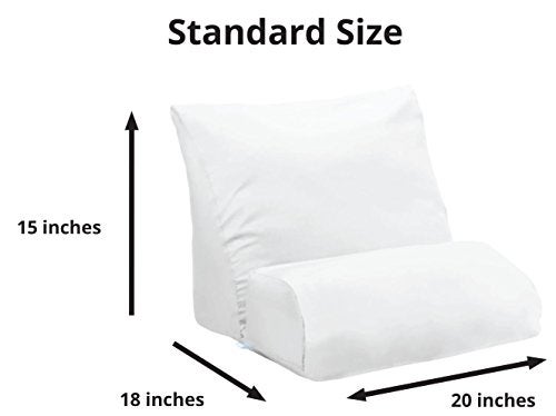 Contour Flip Pillowcase Pillow Cover Protector, White - Standard (20 inch Width) - Image 3