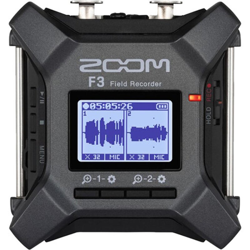 ZOOM مسجل ميداني Zoom F3 بمدخلين - Image 1