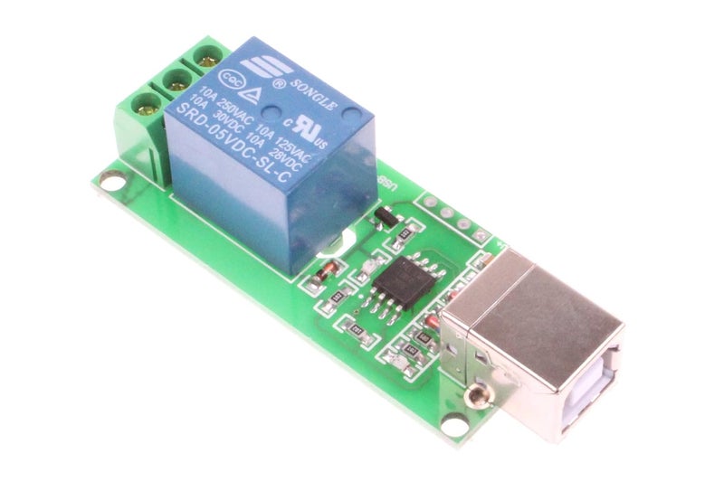 NOYITO 1-Channel 5V Computer USB Control Switch Relay Module Drive-Free Relay Module Plug and Play Suitable for PC Smart Controller - Image 1